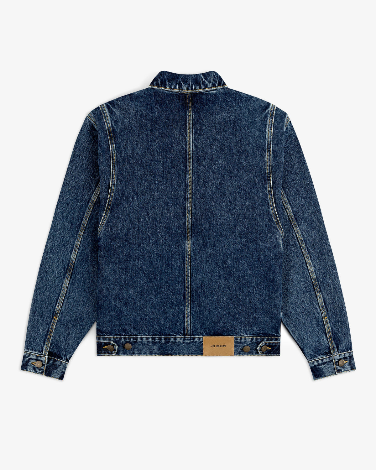 Aimé Leon Dore Evening blue Denim Trucker Jacket Clothing