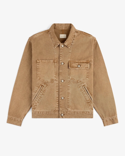 Aimé Leon Dore Evening blue Denim Trucker Jacket Clothing