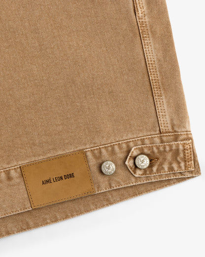 Aimé Leon Dore Evening blue Denim Trucker Jacket Clothing