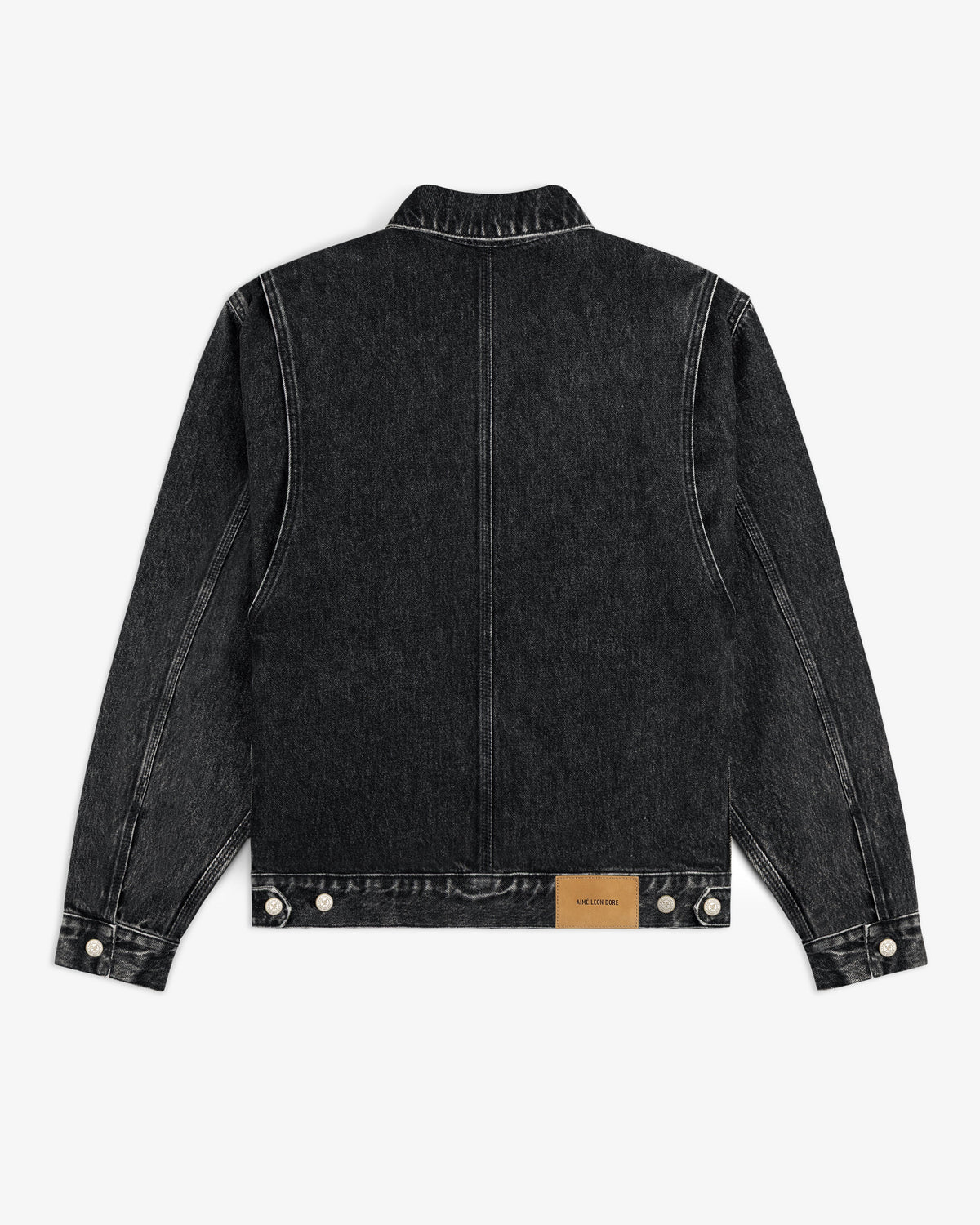 Aimé Leon Dore Evening blue Denim Trucker Jacket Clothing