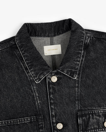 Aimé Leon Dore Evening blue Denim Trucker Jacket Clothing
