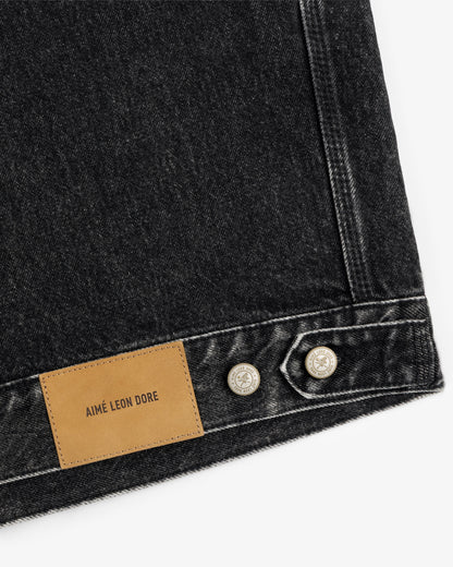Aimé Leon Dore Evening blue Denim Trucker Jacket Clothing