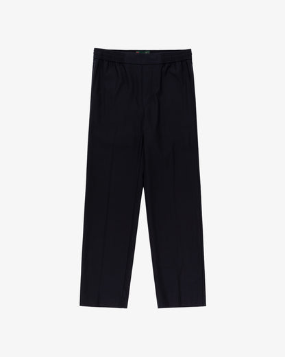 Aimé Leon Dore Evening blue Tropical Wool Elasticated Waist Suit Trouser Clothing