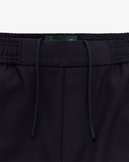 Aimé Leon Dore Evening blue Tropical Wool Elasticated Waist Suit Trouser Clothing