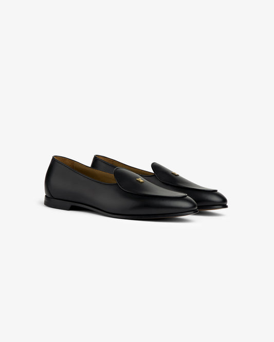Aimé Leon Dore Black Crest Salóni Loafer Footwear