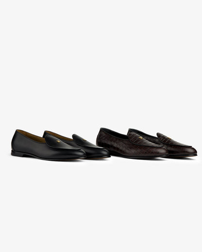 Aimé Leon Dore Black Crest Salóni Loafer Footwear