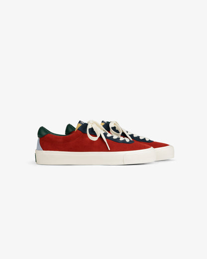 Aimé Leon Dore Equestrian red ALD / Last Resort AB VM001-LO Suede Footwear