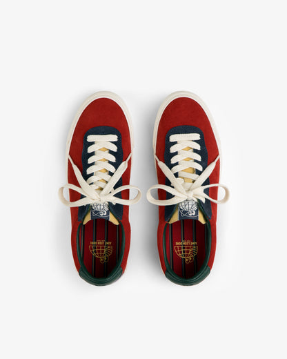 Aimé Leon Dore Equestrian red ALD / Last Resort AB VM001-LO Suede Footwear