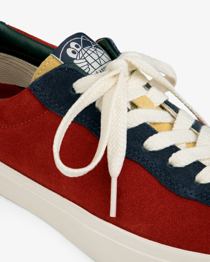 Aimé Leon Dore Equestrian red ALD / Last Resort AB VM001-LO Suede Footwear