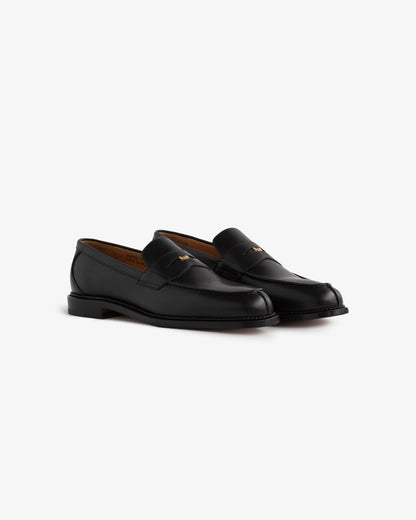 Aimé Leon Dore Black Queens Crest Loafer Footwear