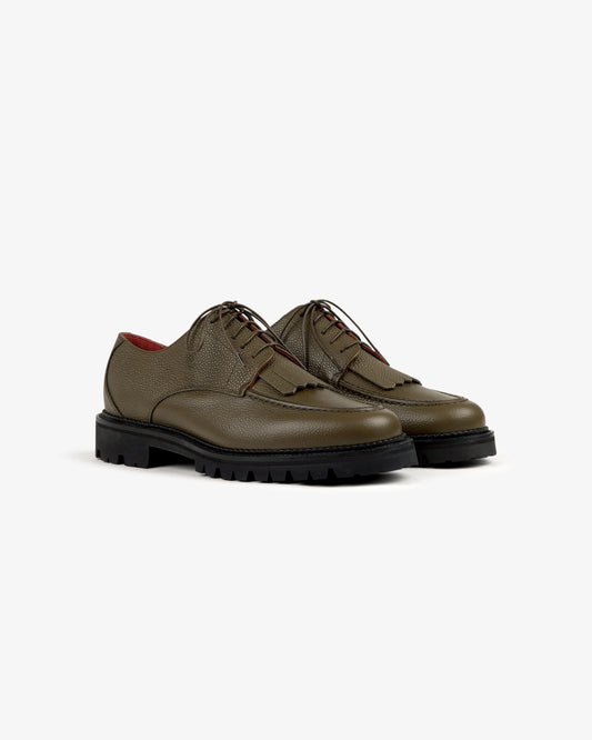 Aimé Leon Dore Grape leaf Leather Lug Sole Derby Footwear
