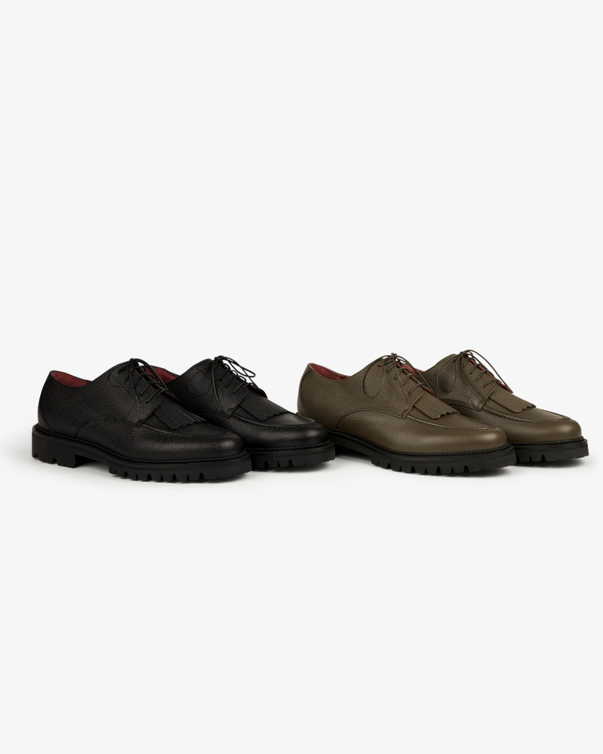 Aimé Leon Dore Grape leaf Leather Lug Sole Derby Footwear