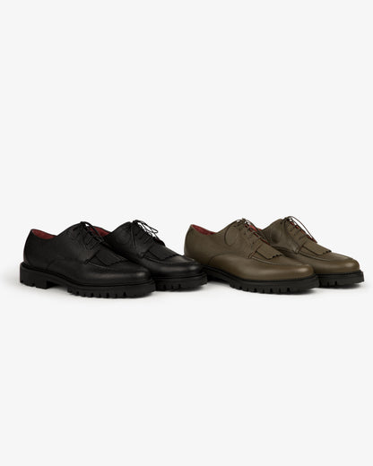 Aimé Leon Dore Grape leaf Leather Lug Sole Derby Footwear