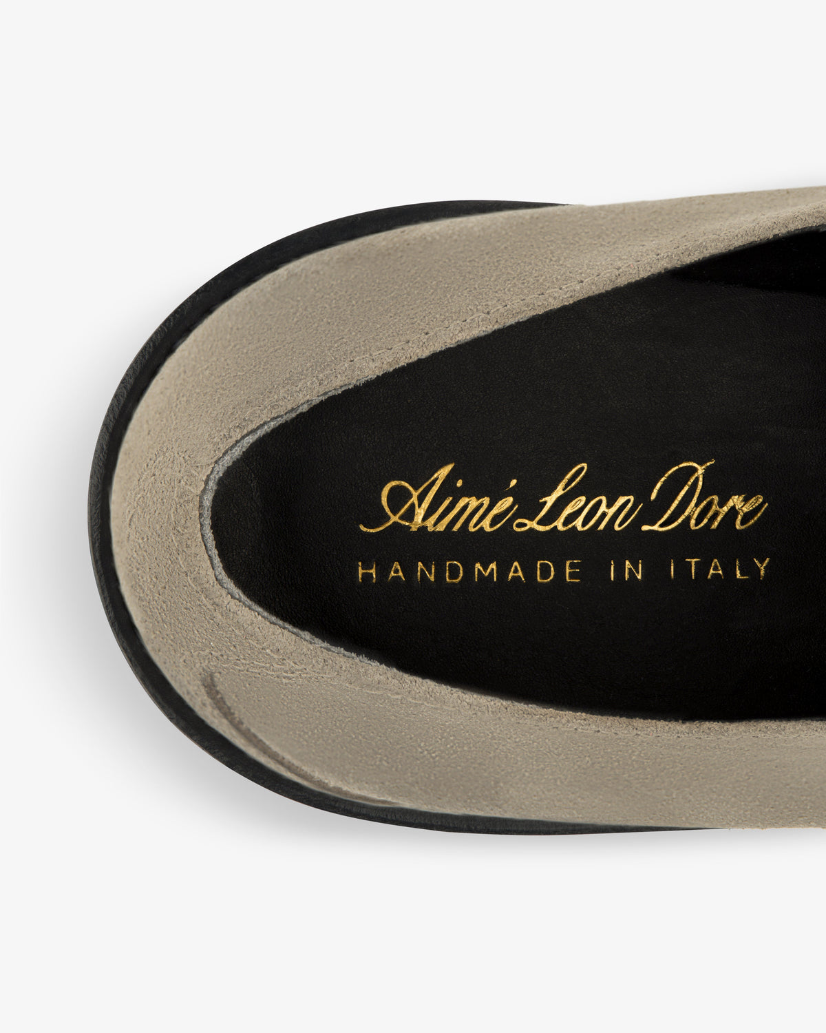 Aimé Leon Dore Vetiver Suede Lug Sole Derby Footwear
