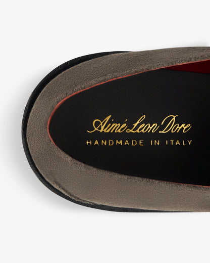 Aimé Leon Dore Coffee bean Suede Lug Sole Derby Footwear