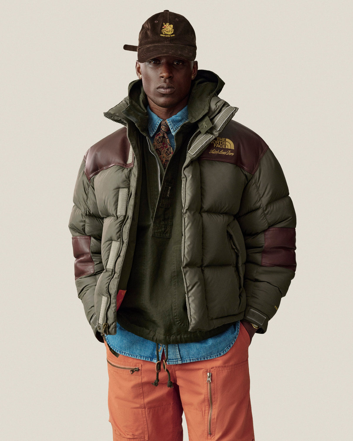 Aimé Leon Dore Coffee bean Saint George Corduroy Hat Headwear