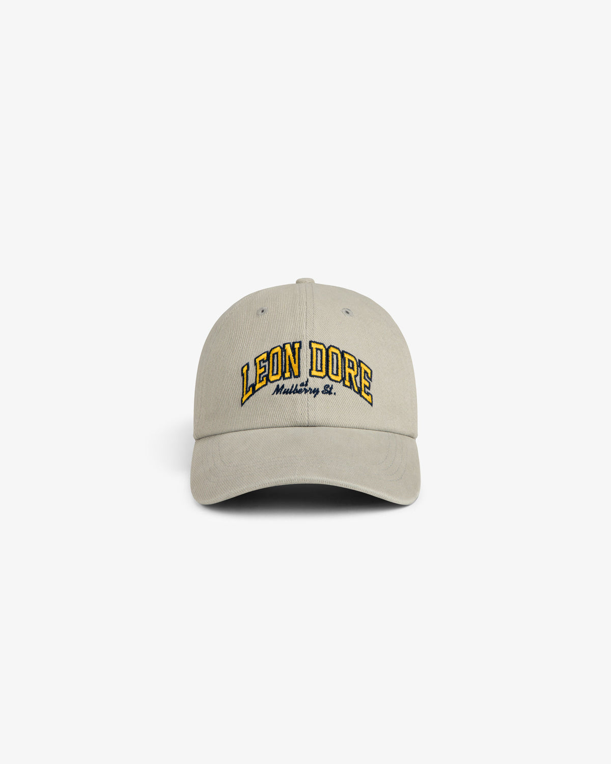 Aimé Leon Dore Stone Mulberry Letterman Hat Headwear