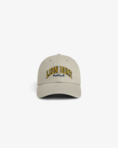 Aimé Leon Dore Stone Mulberry Letterman Hat Headwear