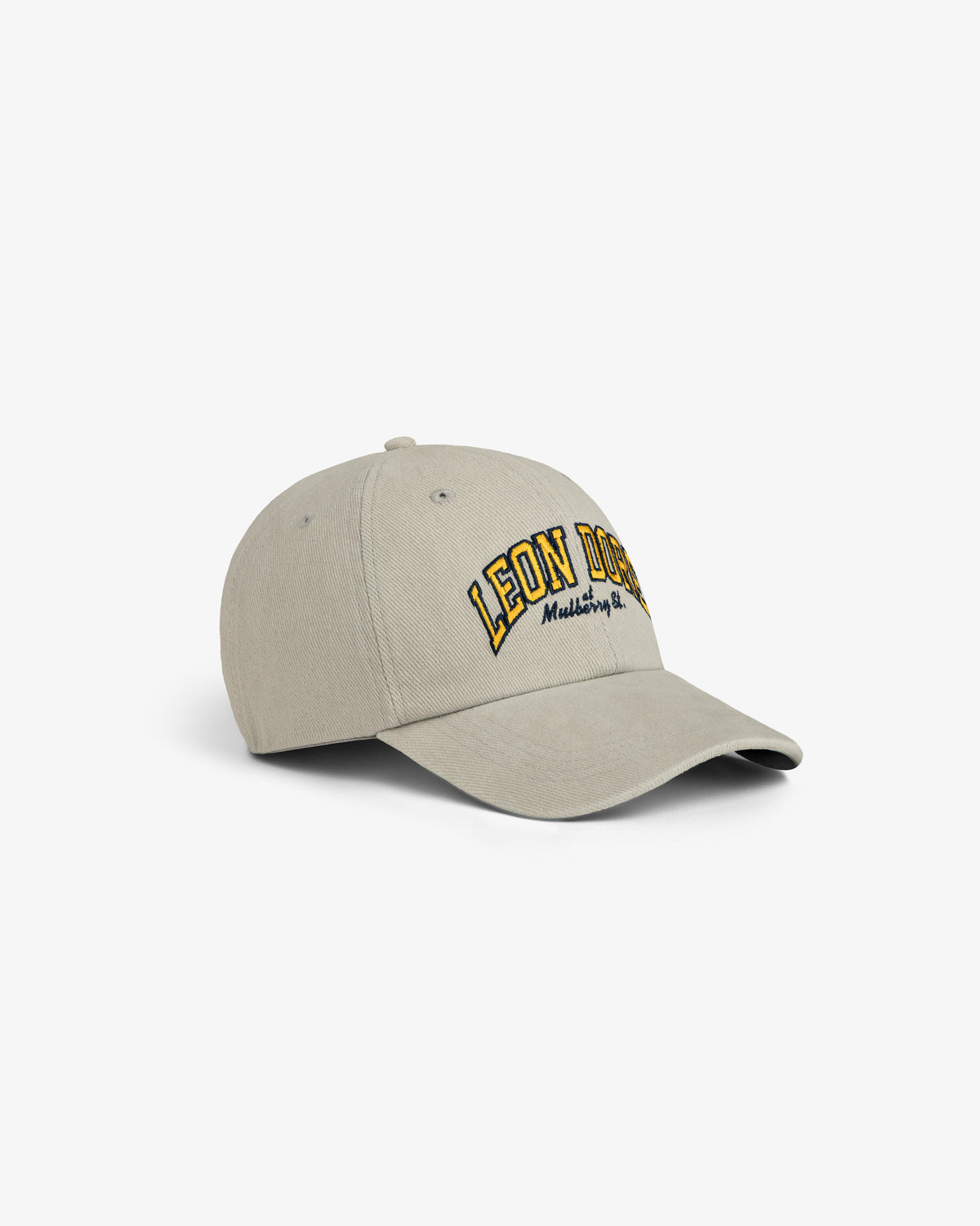 Aimé Leon Dore Stone Mulberry Letterman Hat Headwear