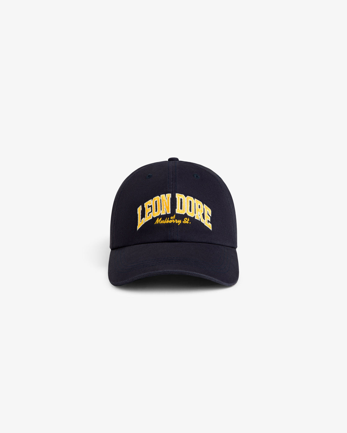 Aimé Leon Dore Navy blazer Mulberry Letterman Hat Headwear