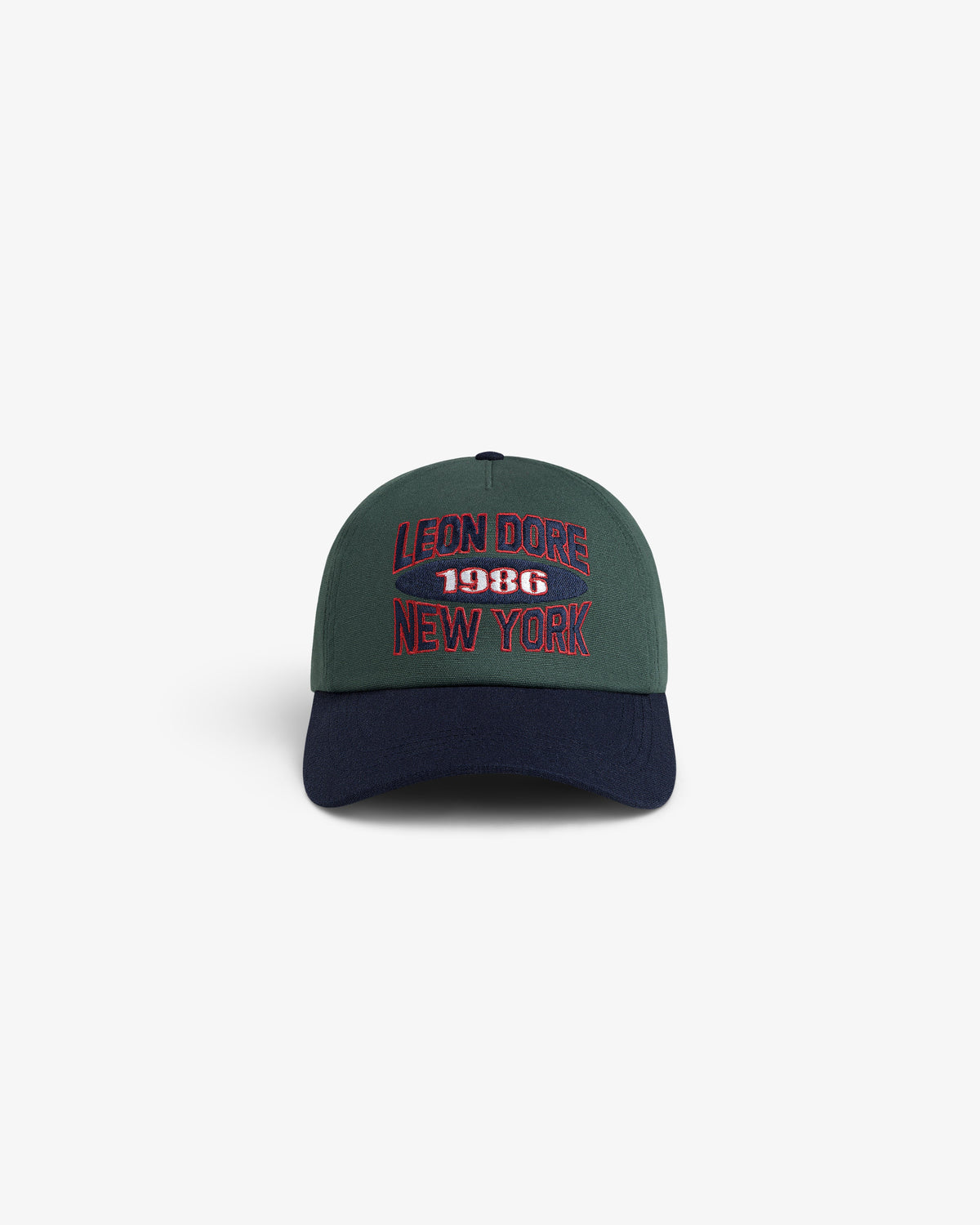 Aimé Leon Dore Dark green Colorblock Club Hat Headwear