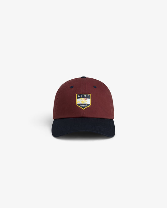 Aimé Leon Dore Cordovan / navy blazer Crest Shield Hat Headwear