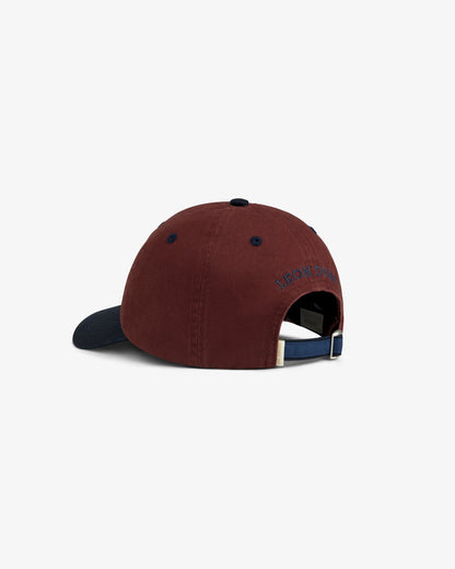 Aimé Leon Dore Cordovan / navy blazer Crest Shield Hat Headwear