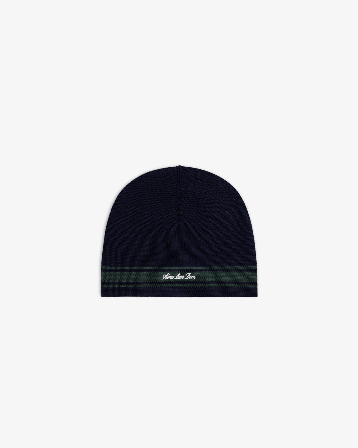 Aimé Leon Dore Navy blazer Stripe Knit Beanie Headwear