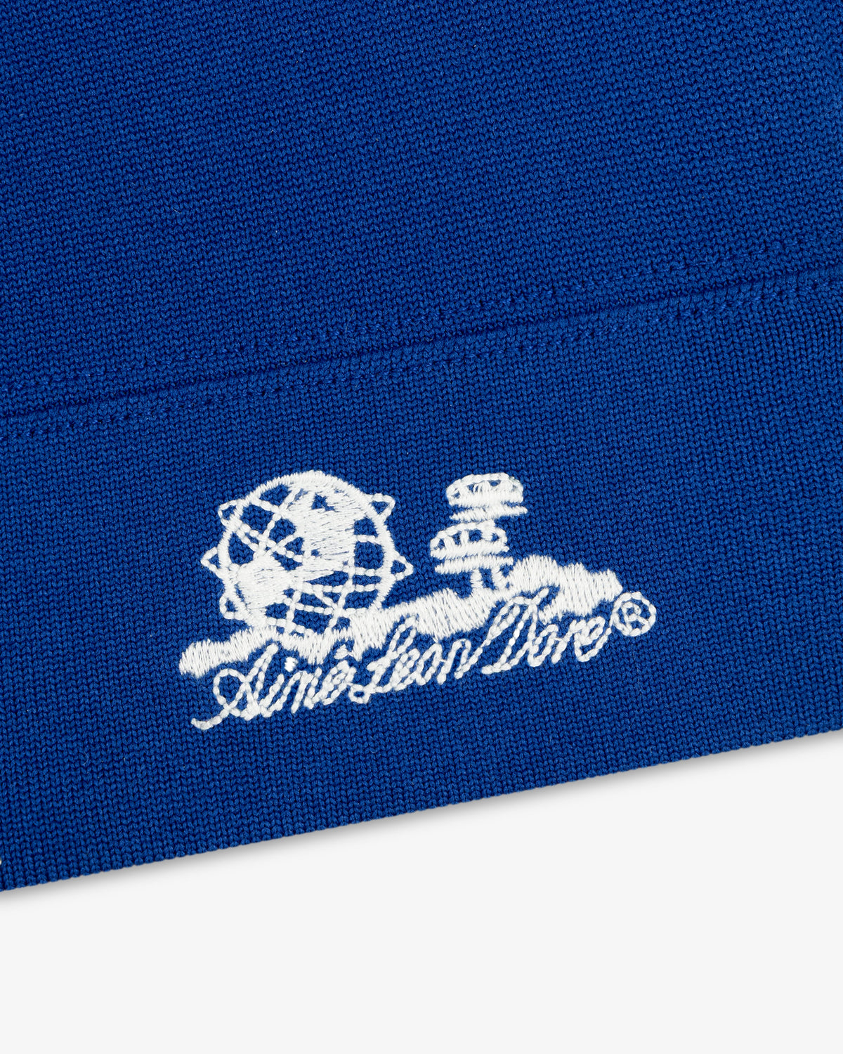 Aimé Leon Dore Blue indigo Unisphere Skull Cap Headwear