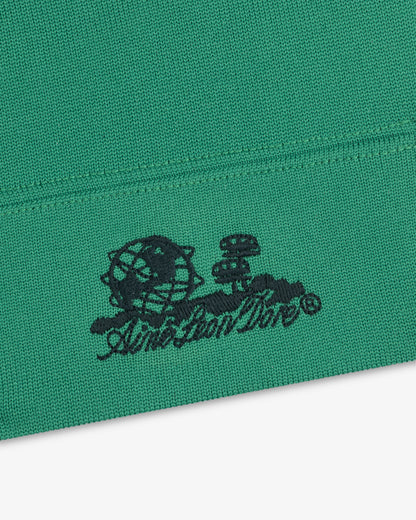 Aimé Leon Dore Pine green Unisphere Skull Cap Headwear