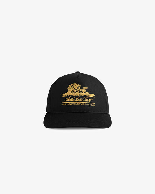 Aimé Leon Dore Jet black Unisphere Hat Headwear