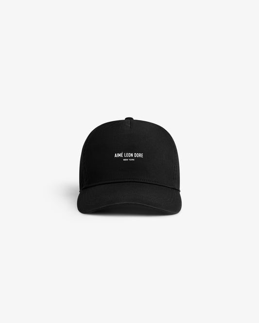 Aimé Leon Dore Black Micro Logo Hat Headwear