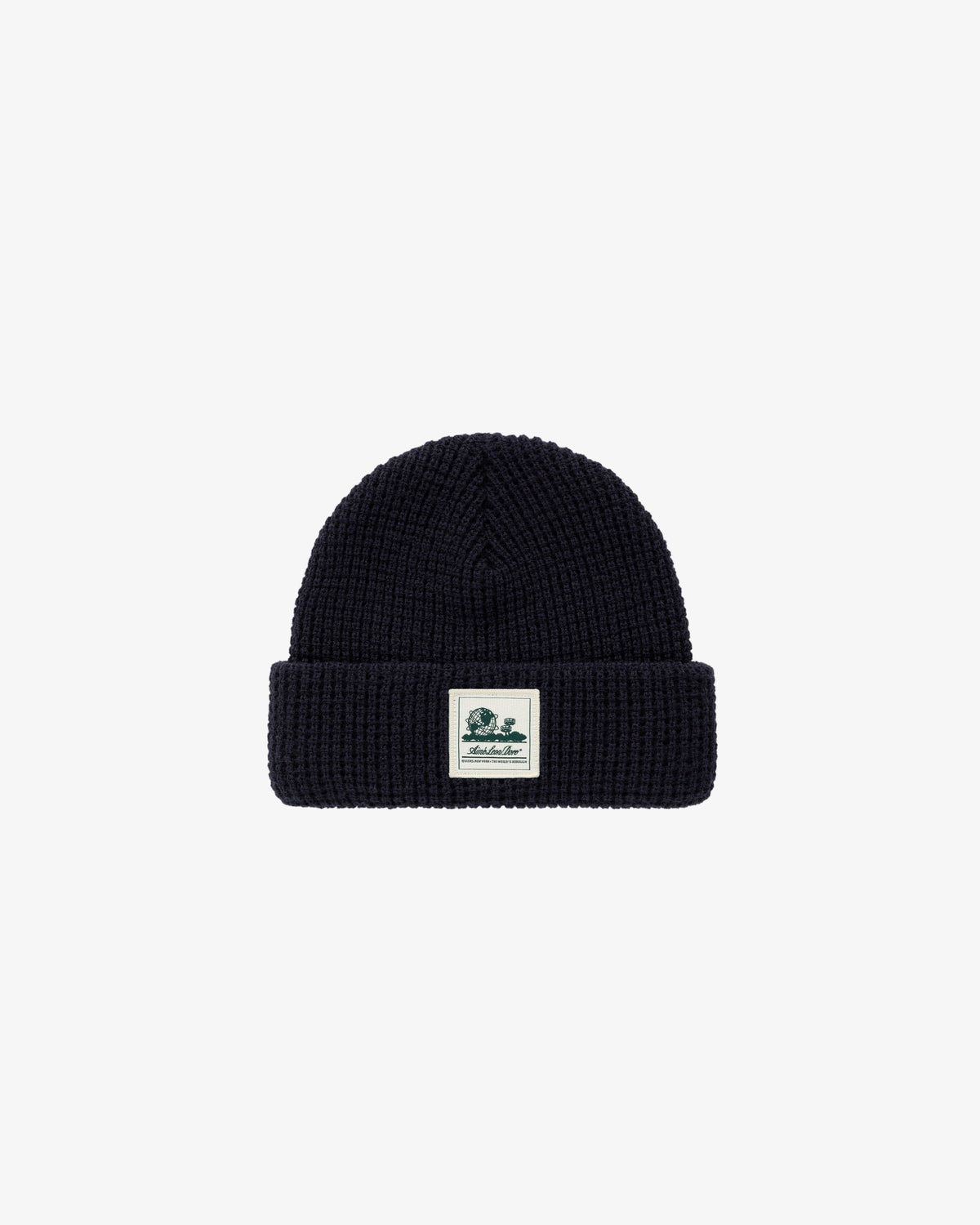 Aimé Leon Dore Dark navy Waffle Knit Beanie Headwear