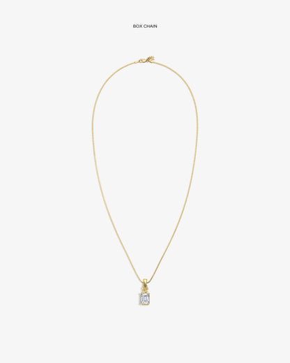 Aimé Leon Dore Evening blue 14Kt Gold Crest Gemstone Pendant Jewelry