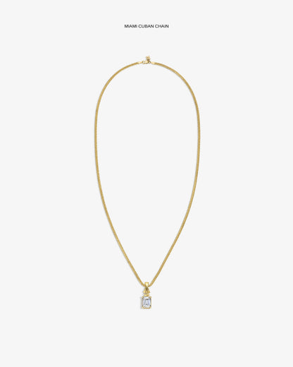 Aimé Leon Dore Evening blue 14Kt Gold Crest Gemstone Pendant Jewelry