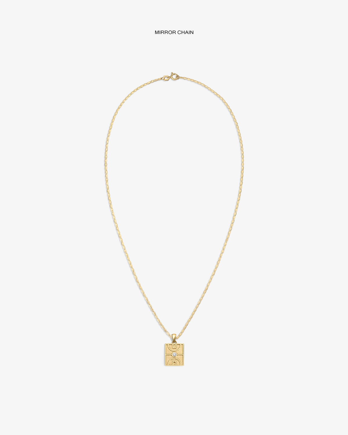 Aimé Leon Dore Evening blue 14Kt Gold Diamond Court Pendant Jewelry