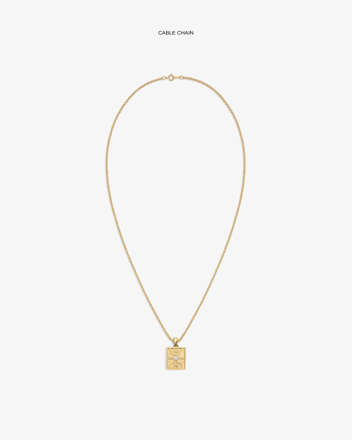 Aimé Leon Dore Evening blue 14Kt Gold Diamond Court Pendant Jewelry