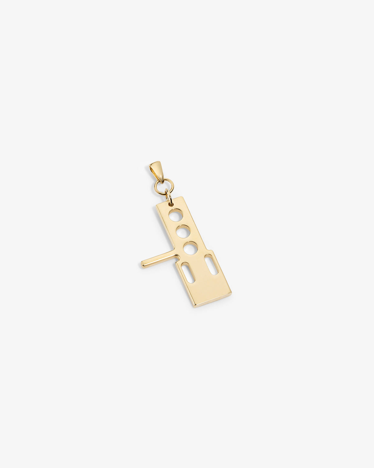 Aimé Leon Dore Evening blue ALD / Technics 14Kt Gold Pendant Jewelry