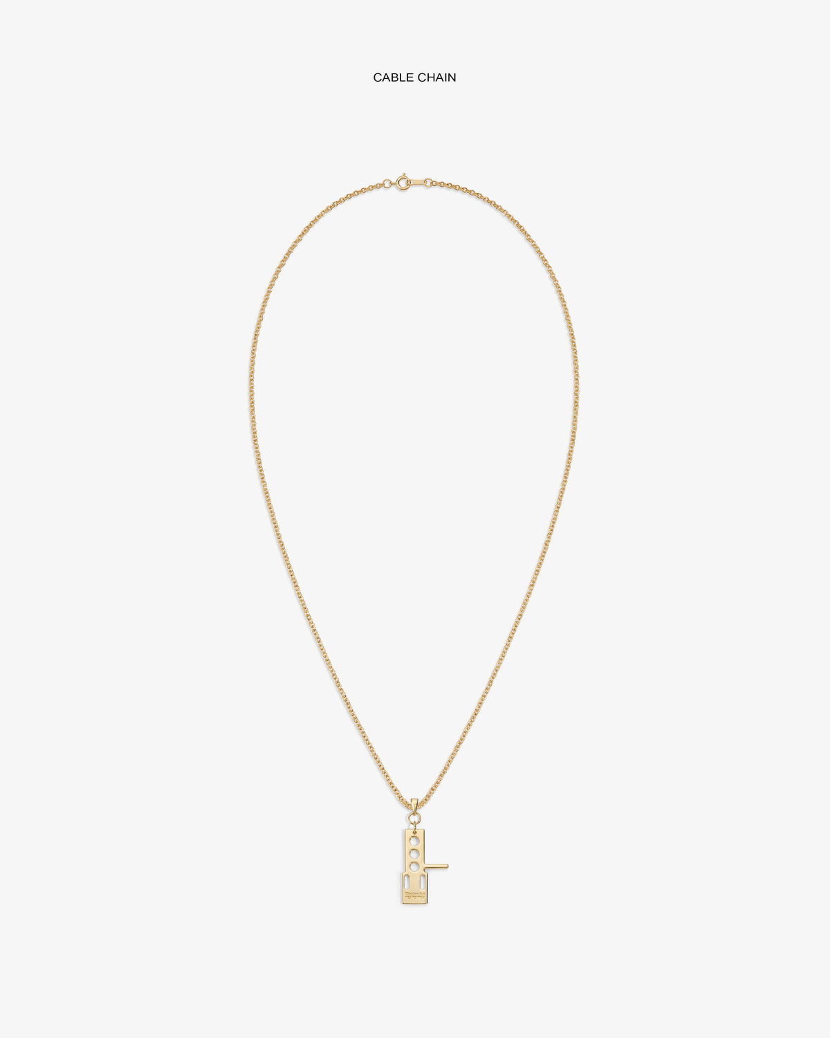 Aimé Leon Dore Evening blue ALD / Technics 14Kt Gold Pendant Jewelry