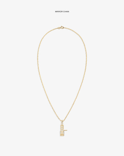 Aimé Leon Dore Evening blue ALD / Technics 14Kt Gold Pendant Jewelry