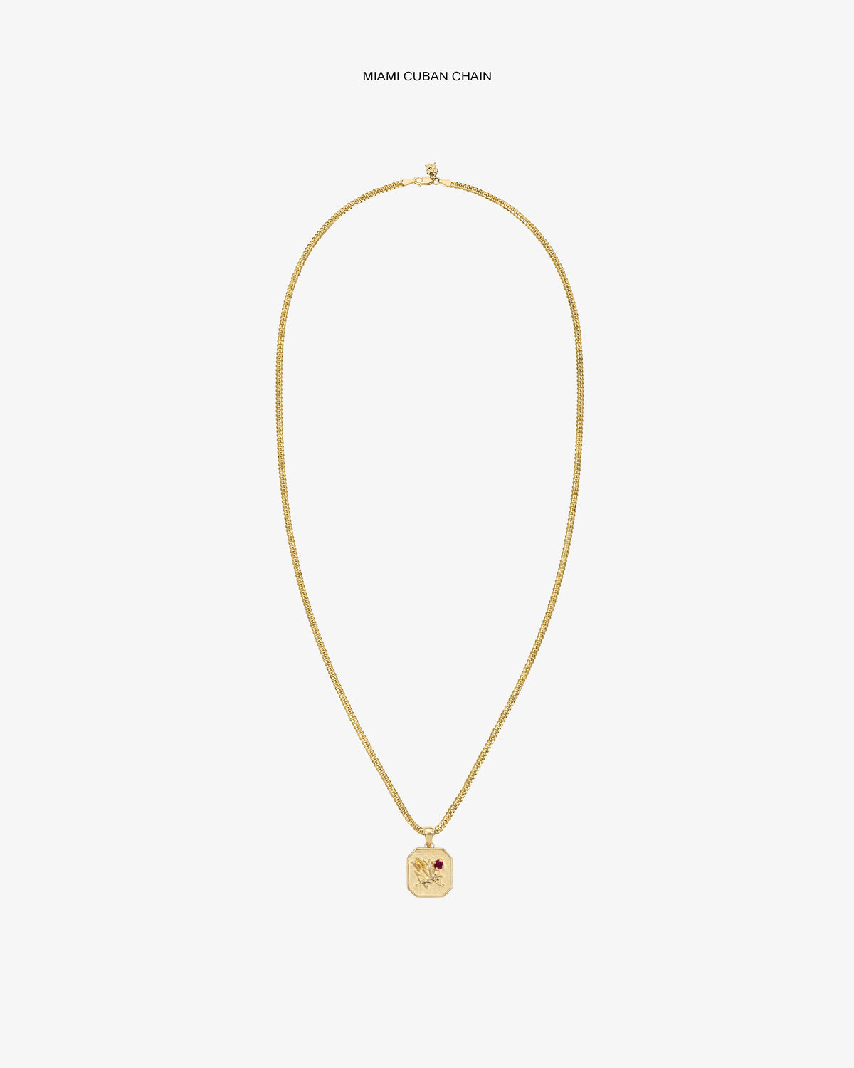 Aimé Leon Dore Evening blue 14Kt Gold Queens Crest Relief Pendant Jewelry