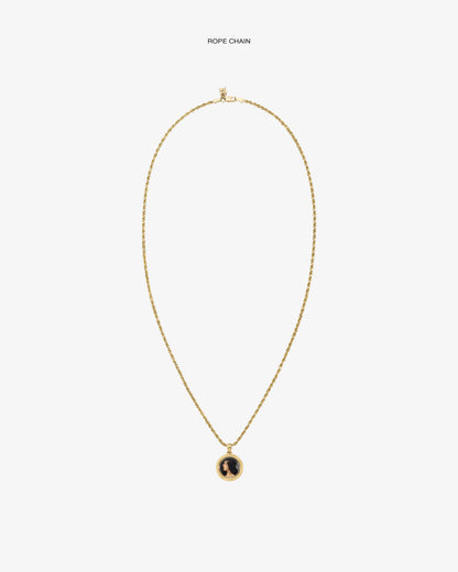 Aimé Leon Dore Evening blue 14Kt Gold Hera Pendant Jewelry