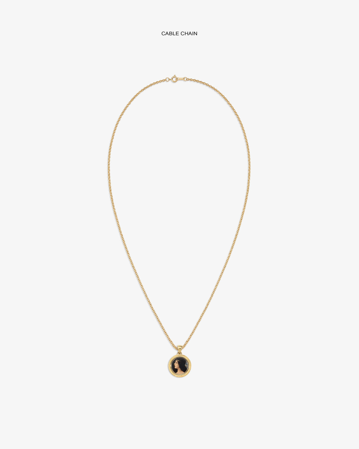 Aimé Leon Dore Evening blue 14Kt Gold Hera Pendant Jewelry