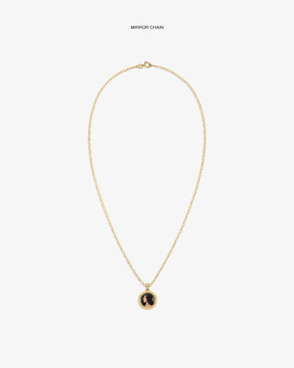 Aimé Leon Dore Evening blue 14Kt Gold Hera Pendant Jewelry