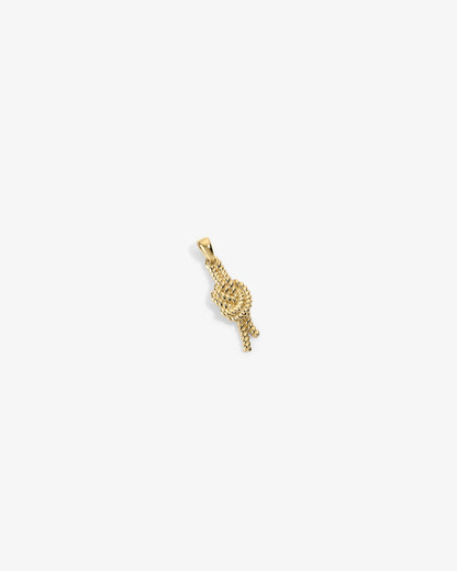Aimé Leon Dore Evening blue 14Kt Gold Nautical Knot Pendant Jewelry