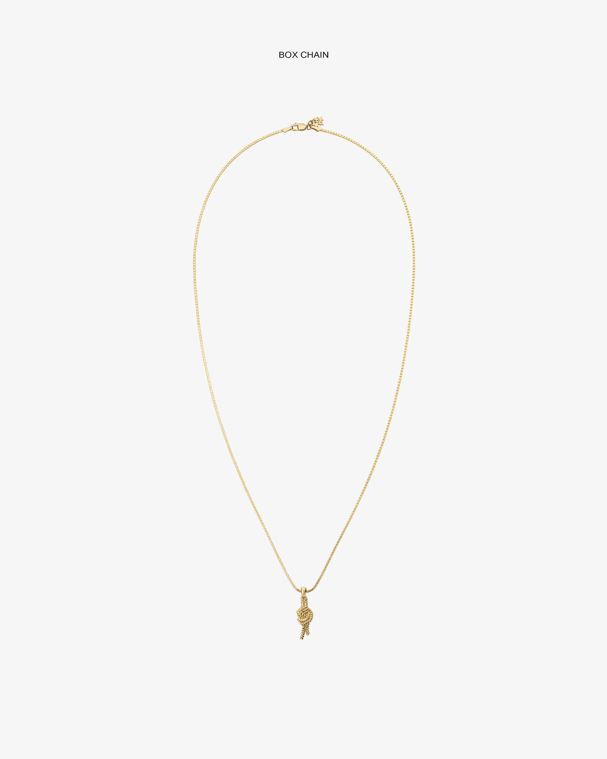 Aimé Leon Dore Evening blue 14Kt Gold Nautical Knot Pendant Jewelry
