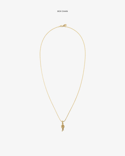 Aimé Leon Dore Evening blue 14Kt Gold Nautical Knot Pendant Jewelry