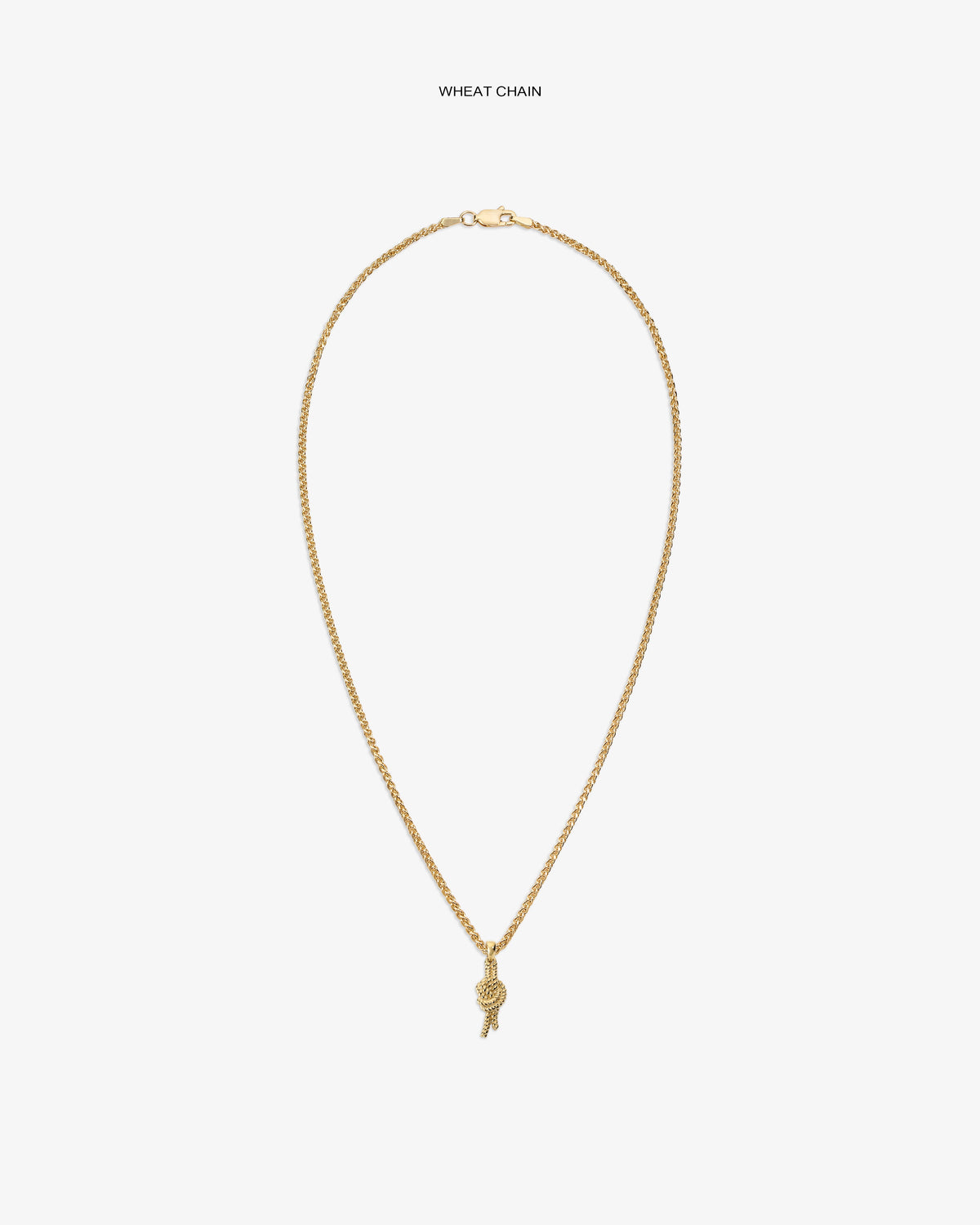 Aimé Leon Dore Evening blue 14Kt Gold Nautical Knot Pendant Jewelry
