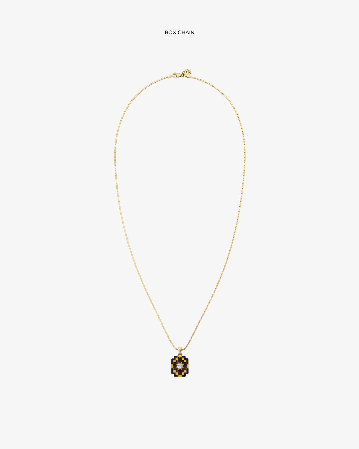 Aimé Leon Dore Evening blue Diamond Mosaic Pendant Jewelry