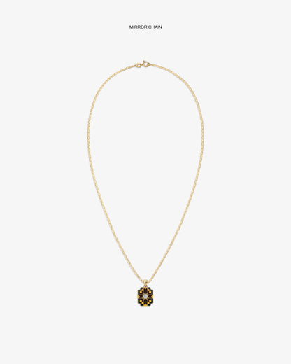 Aimé Leon Dore Evening blue Diamond Mosaic Pendant Jewelry